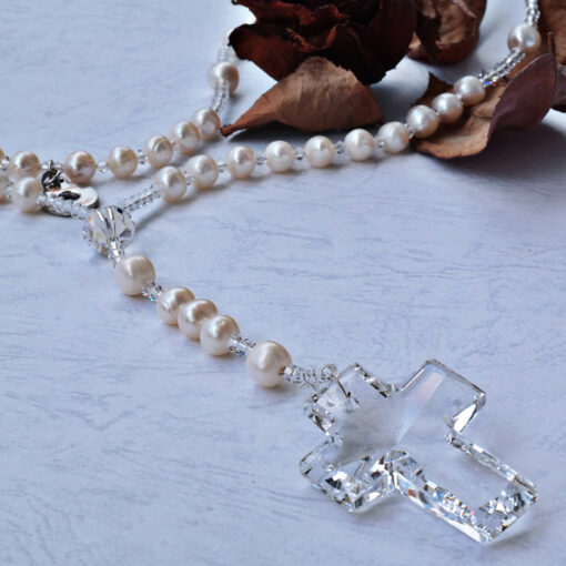 Freshwater Pearl Rosary - Image 2
