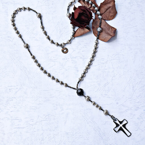 Zinc Alloy Beads Black