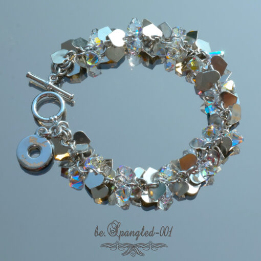 be.Spangled-201301 AB Bicones Heart Spangles