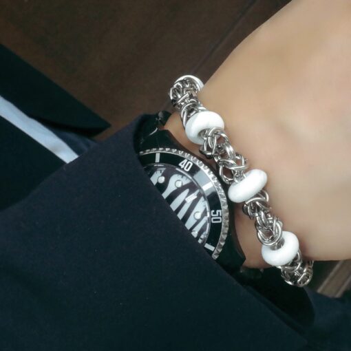 Byzantine Chain with White Howlite