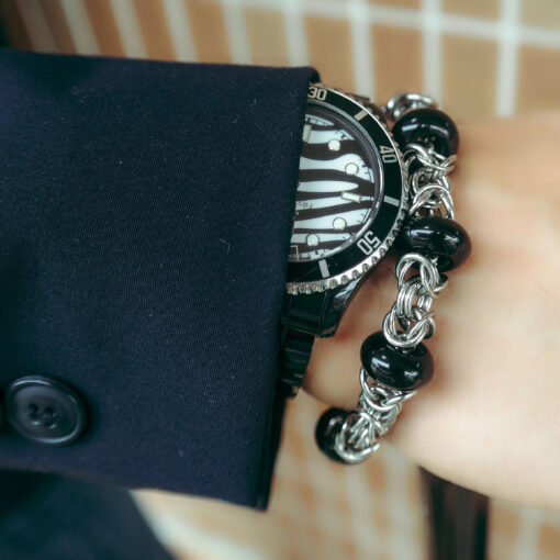Byzantine Chain with Black Onyx