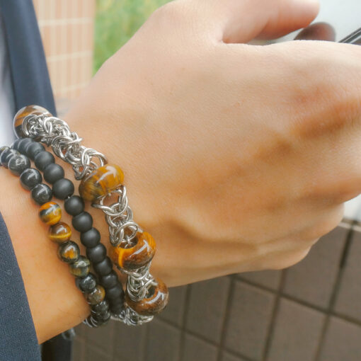 Byzantine chain with Tigers Eye