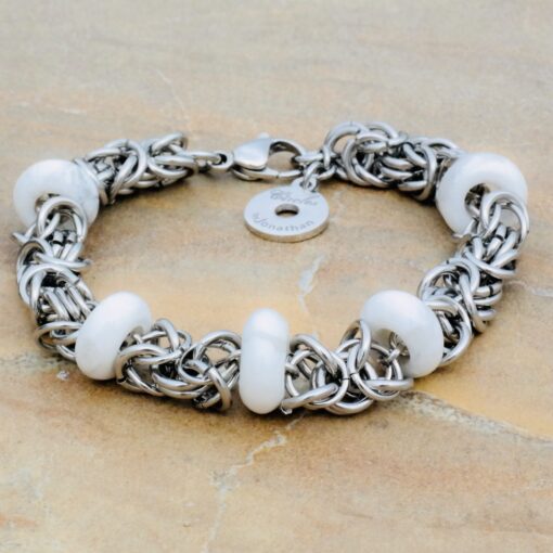 Byzantine Chain with White Howlite - Image 2