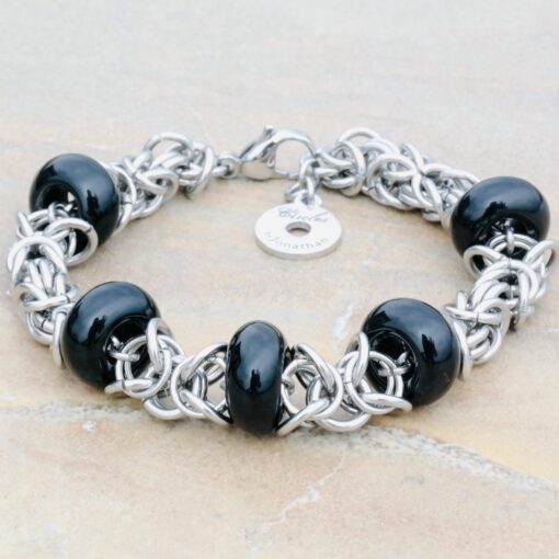 Byzantine Chain with Black Onyx - Image 2
