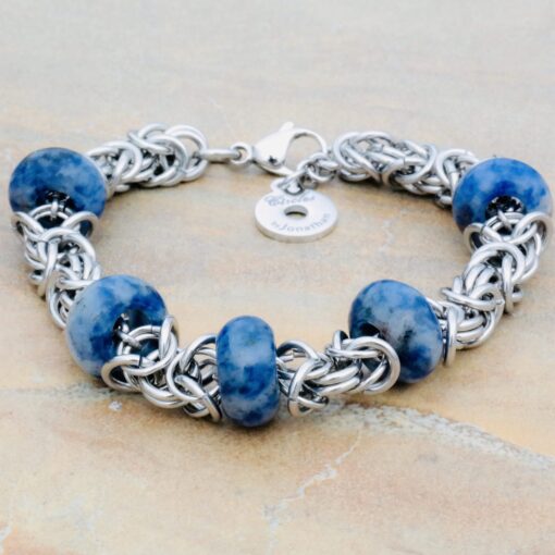 Byzantine Chain with Blue Japser - Image 2