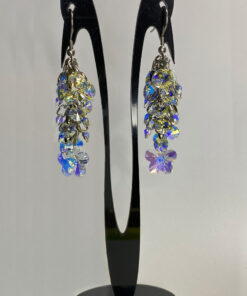 AB Grapes Earrings Series Flower