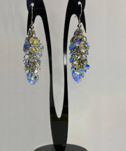 AB Grapes Earrings Series Heart