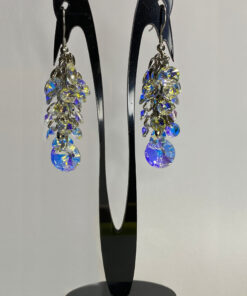 AB Grapes Earrings Series Round Pendant